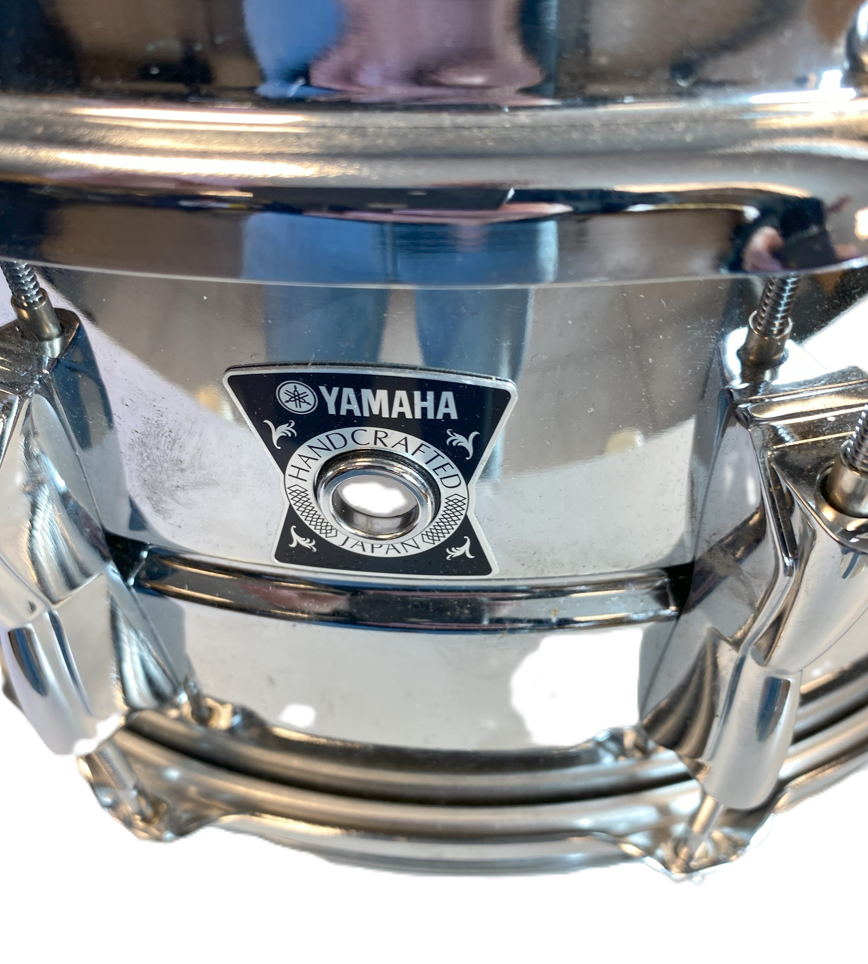 (GEBRAUCHT) Yamaha SD-2465 14x6,5 Stahl-Snare, hergestellt in Japan